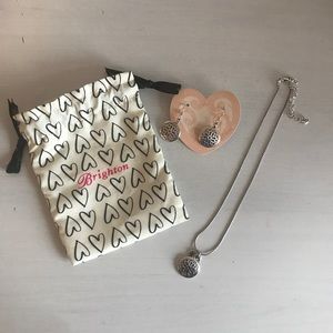 Brighton matching earring and necklace
